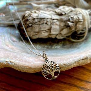Tree of Life silver necklace